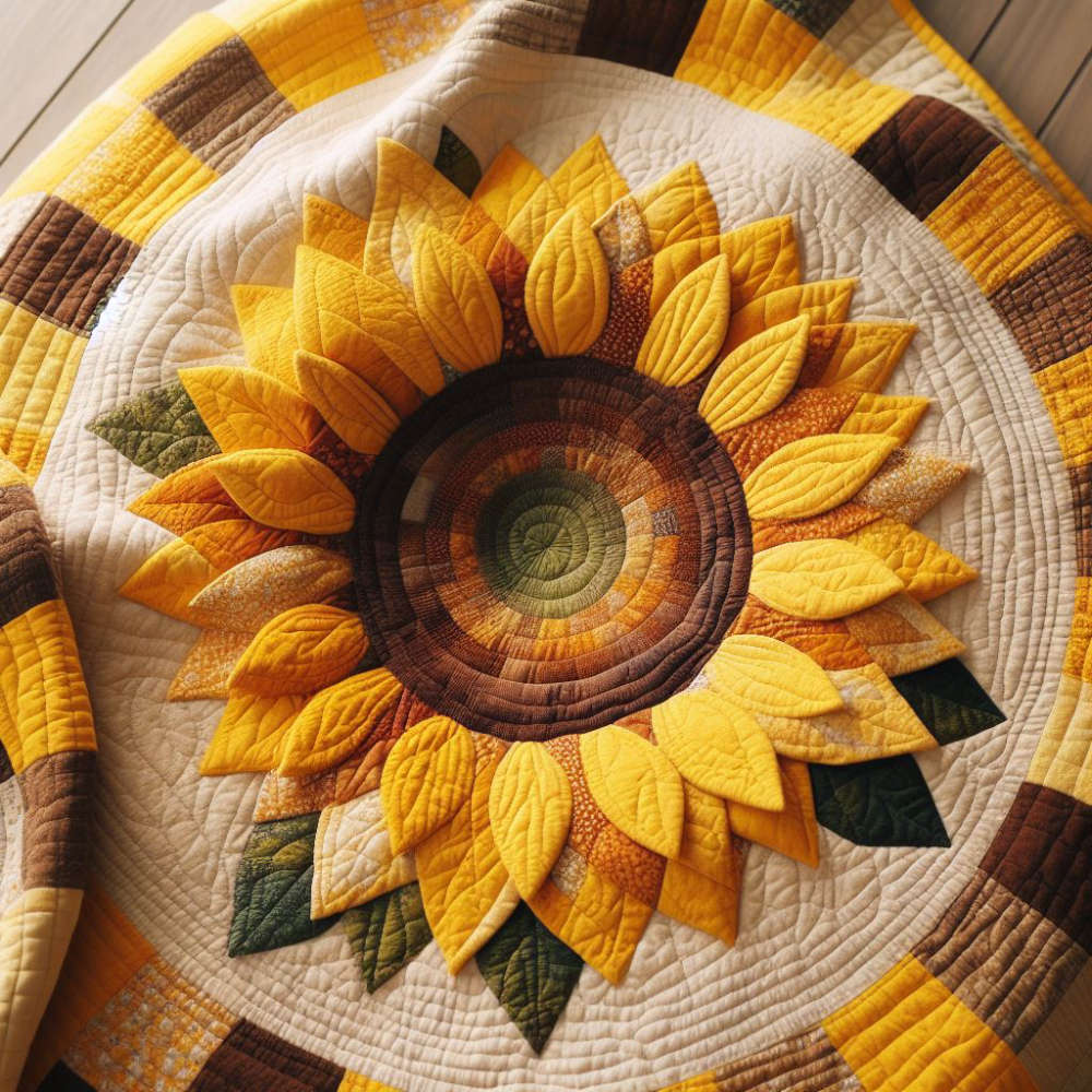 Quilt Sunflower